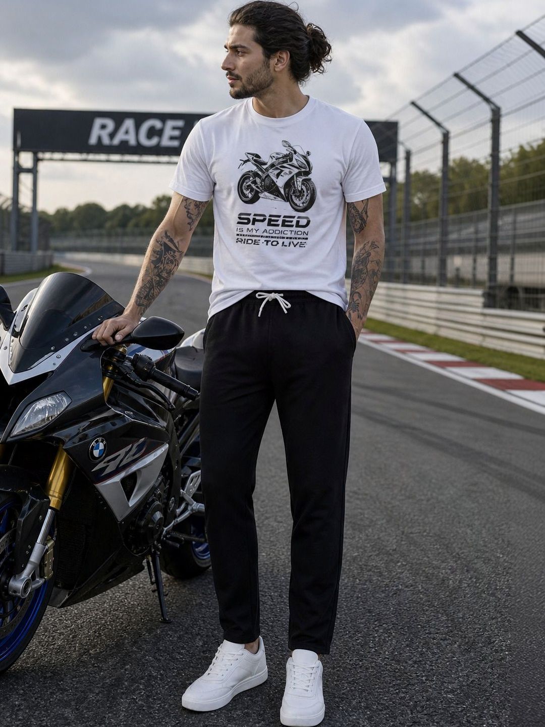 HERE&NOW Men Regular Fit Track Pants-picture-43