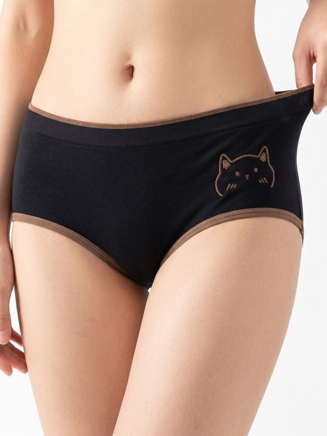 Sztori Women Printed Assorted Cotton Basic Briefs-image-25