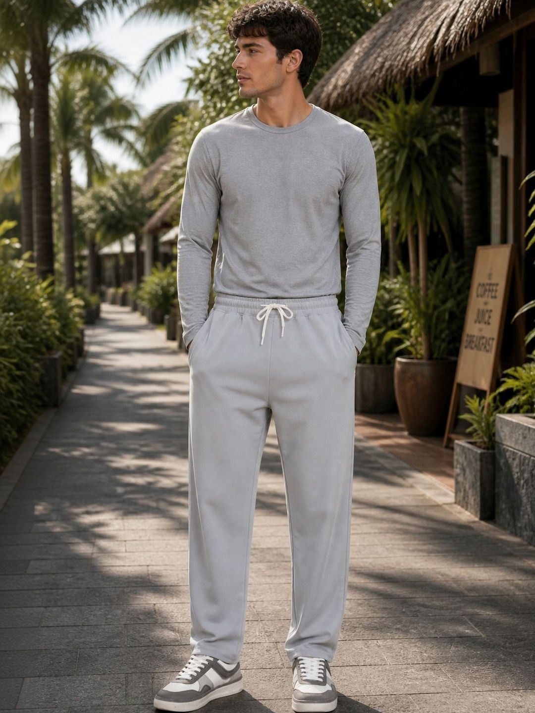 THE BEETEL HOUSE Men Regular Fit Training Track Pants-picture-22