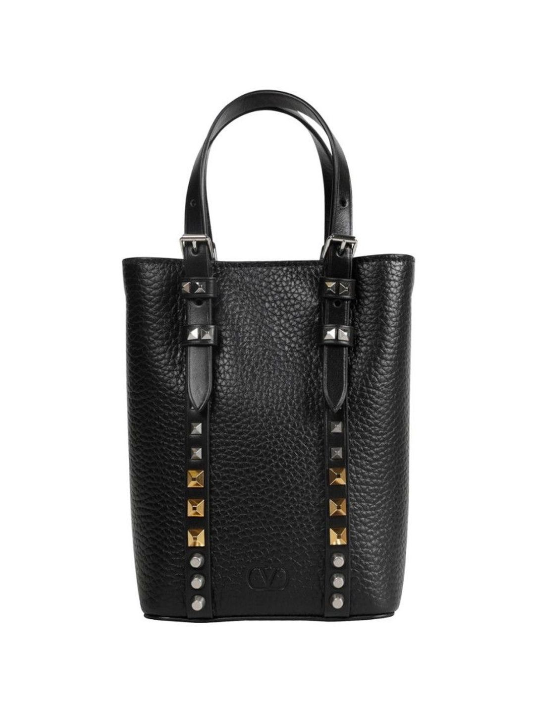 valentino garavani Black Logo Mini Crossbody Bag-picture-56