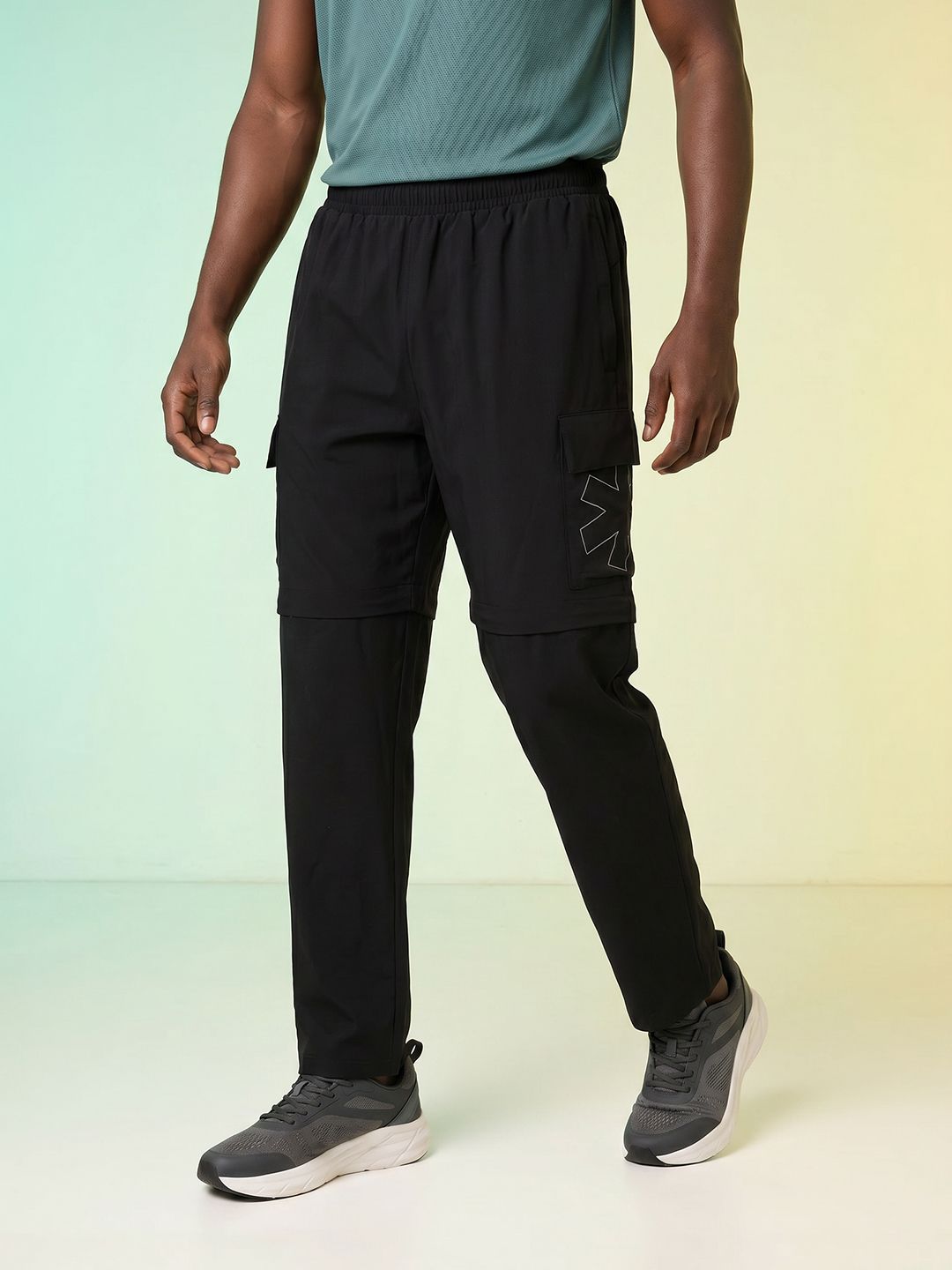 HRX by Hrithik Roshan Men Rapid Dry Training Convertible Track Pants-picture-29
