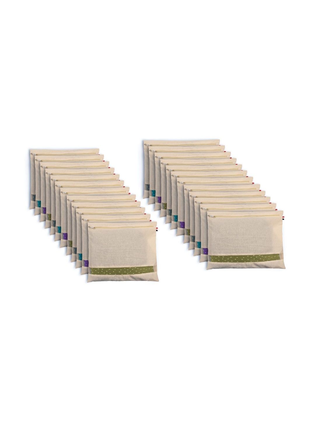 Galley way Cream-Coloured Set of 1 Regular Multi-Utility Organisers-picture-13