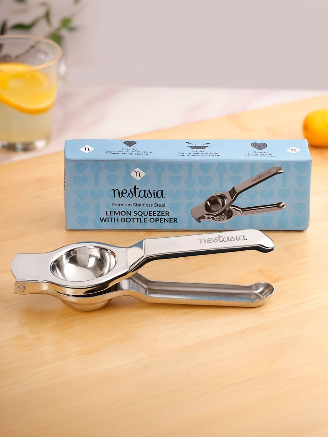 Nestasia Lemon Squeezer With 2 In 1 Bottle Opener-picture-49