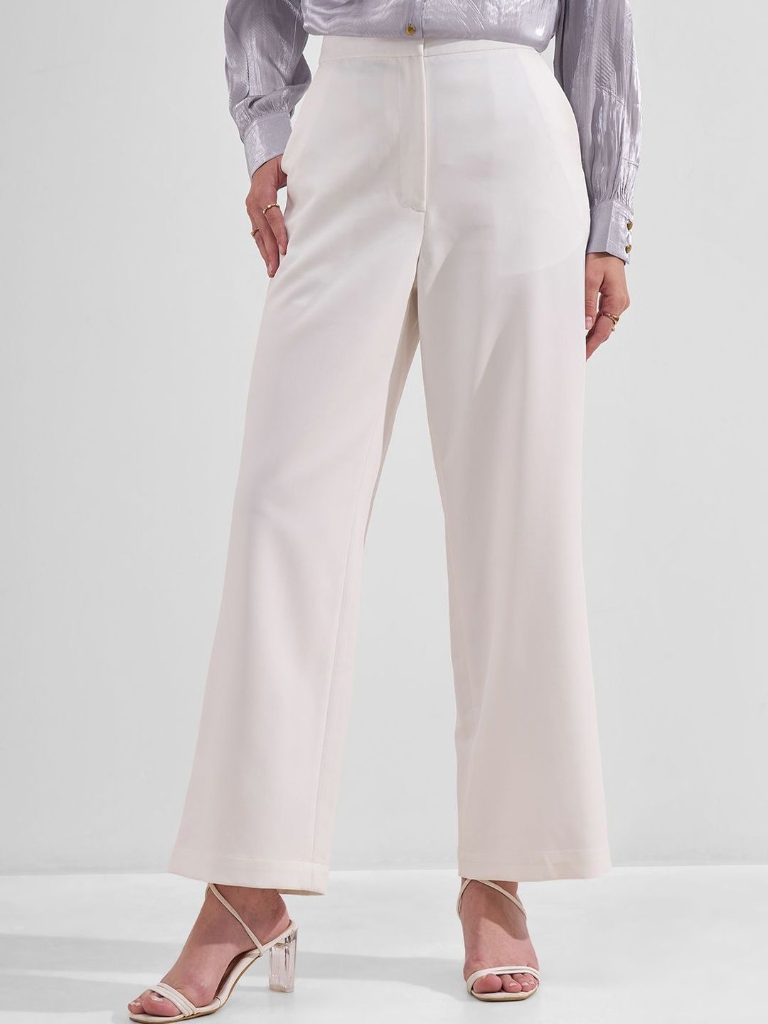 Tokyo Talkies Women Straight Fit High-Rise Trousers-picture-12