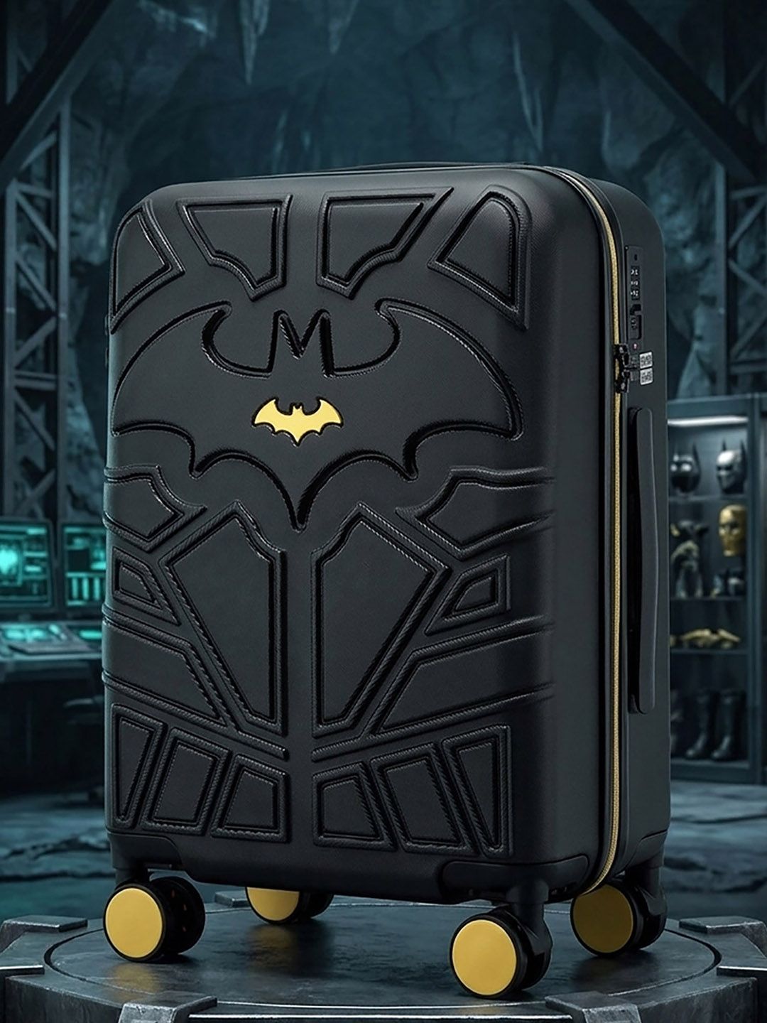 FUR JADEN 65cm Batman printed trolley bag - Medium Size-image-42