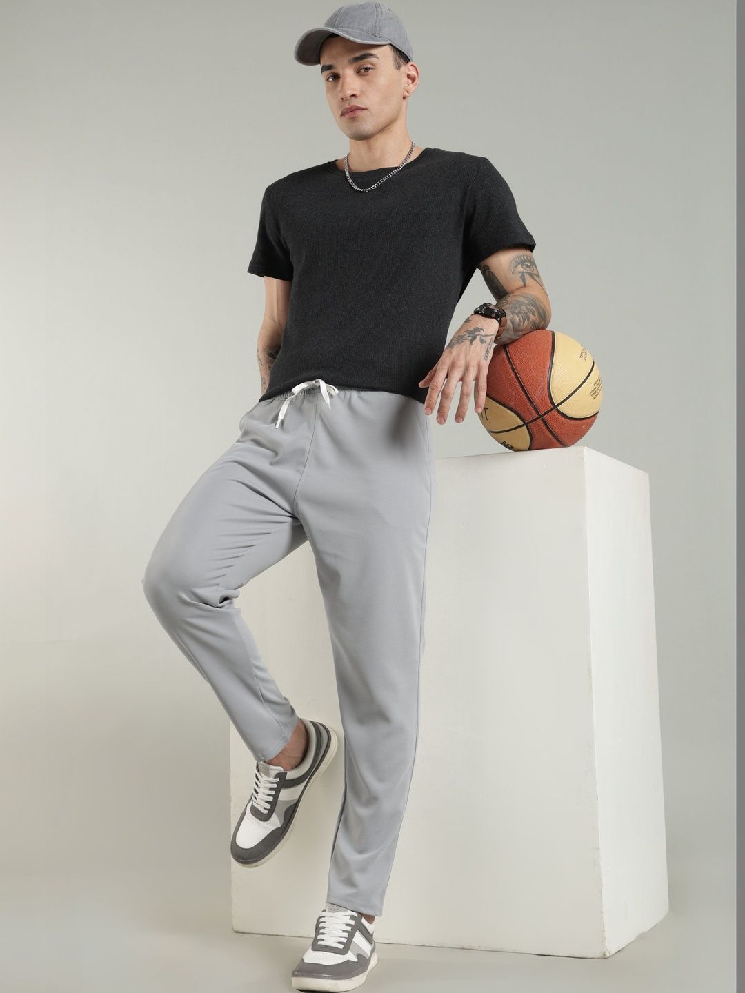 THE BEETEL HOUSE Men Regular Fit Training Track Pants-picture-22