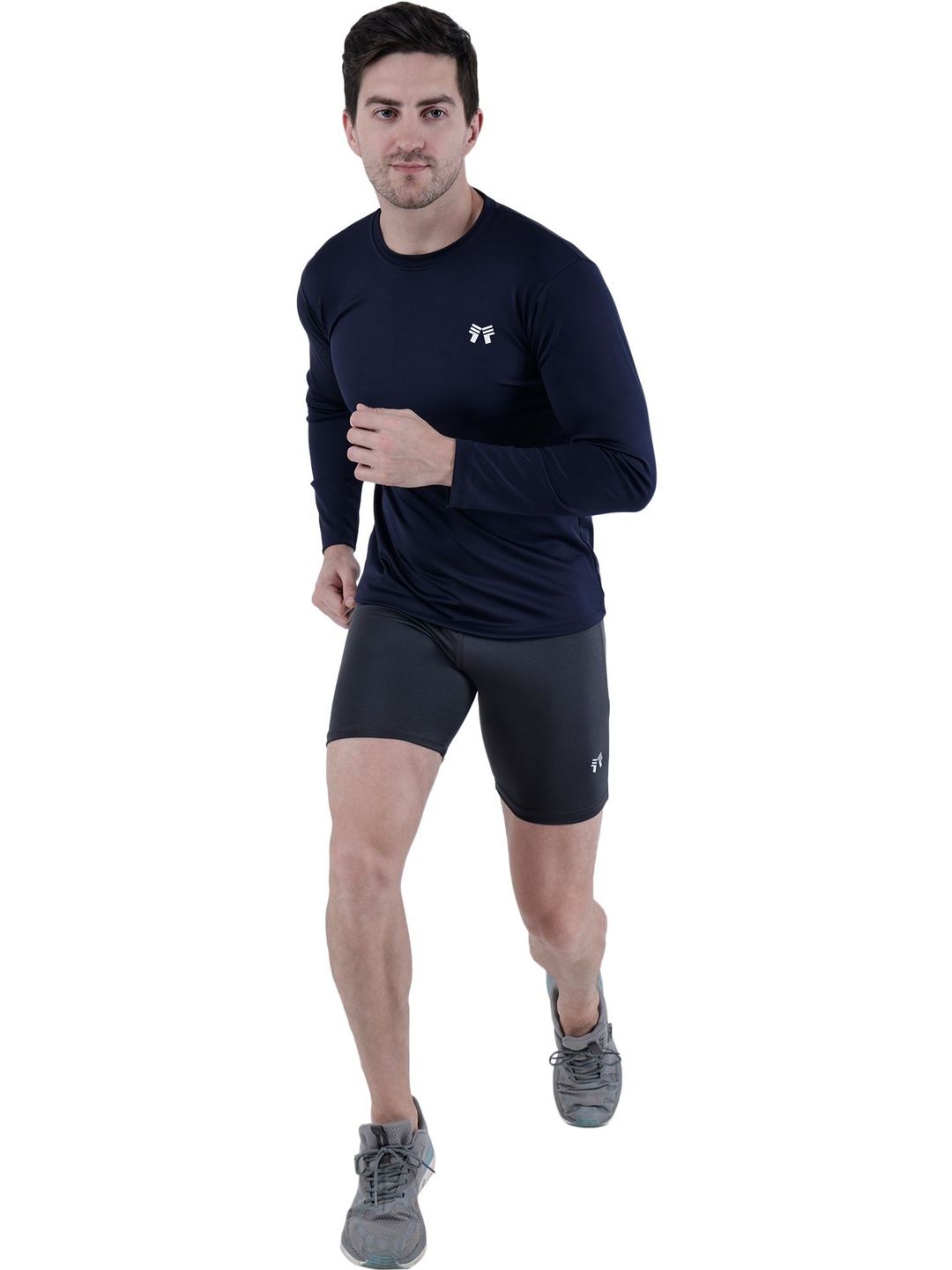 TroopLine Men Mid-Rise Sports Shorts-picture-0