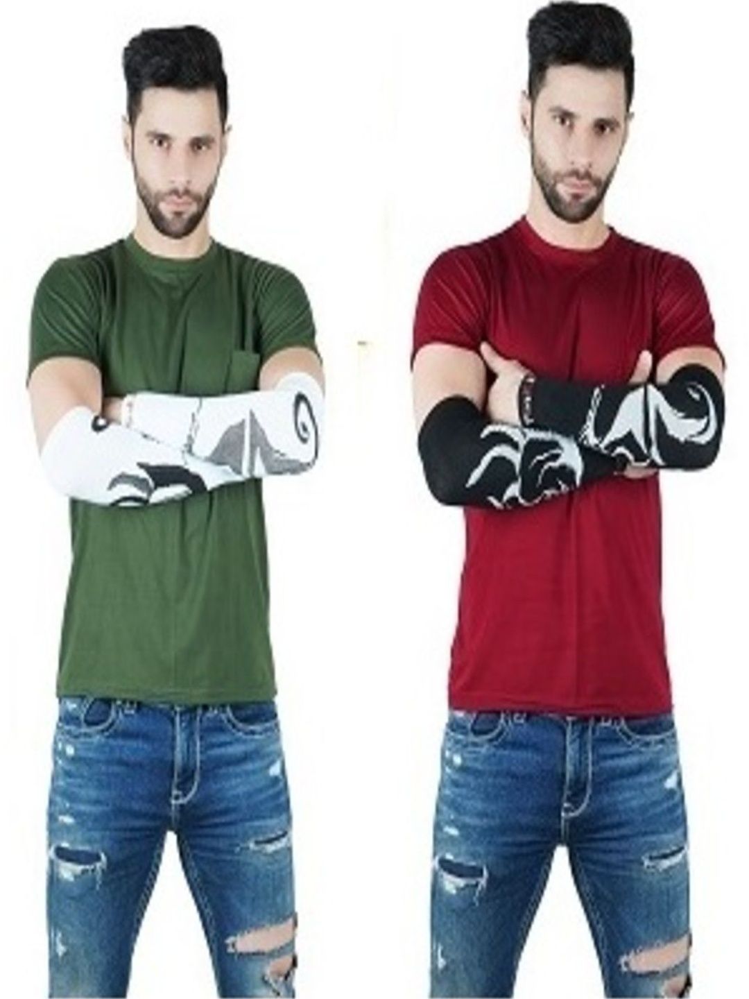 PinKit Men Patterned Acrylic Sport Gloves-picture-13