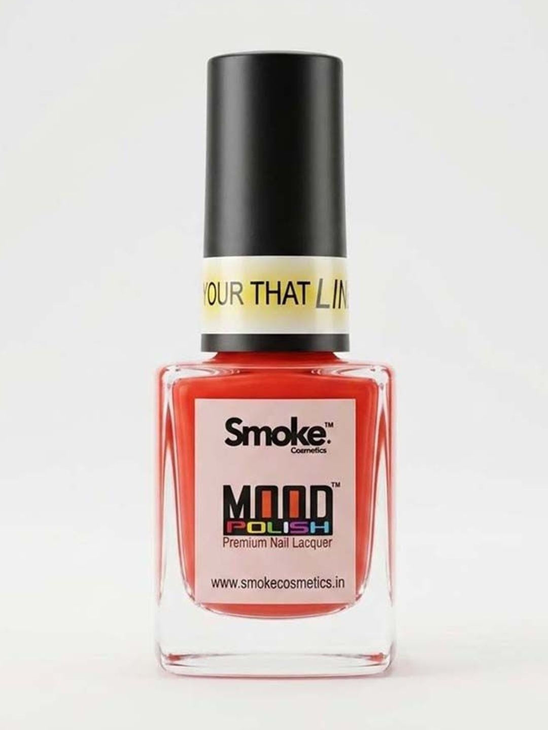 SMOKE COSMETICS Mood Glossy Premium Nail Lacquer - 8 ml - Coral Crush 09-image-5