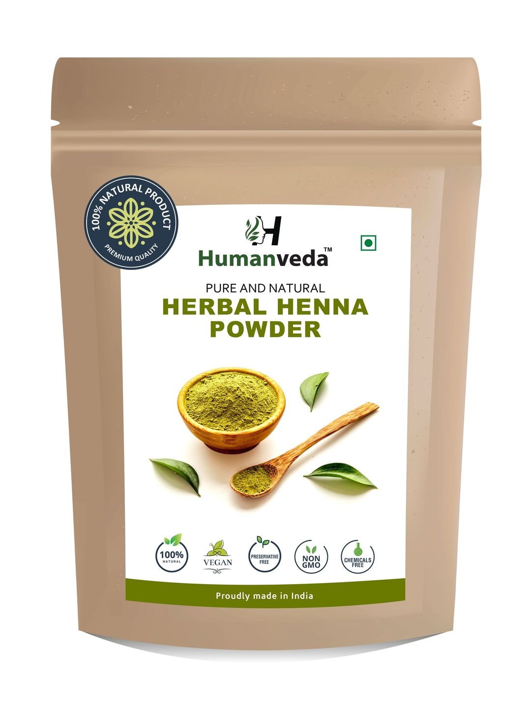HUMANVEDA Herbal Henna Powder - 100 g-image-26
