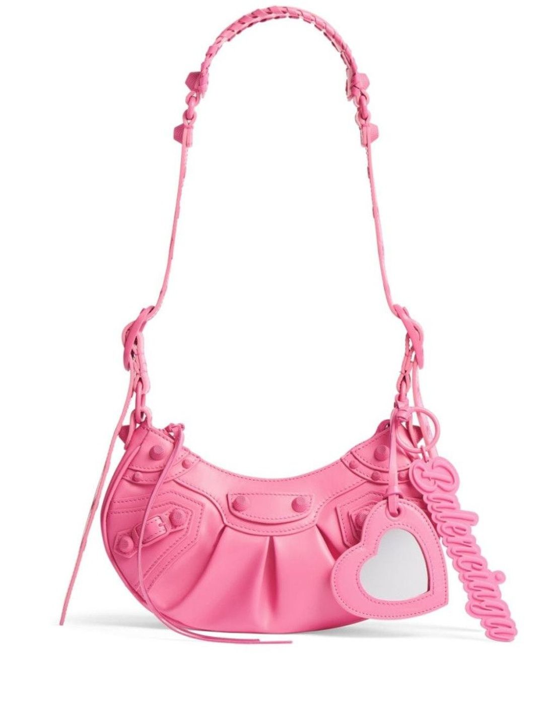 balenciaga Pink Le Cagole XS Shoulder Bag-picture-36
