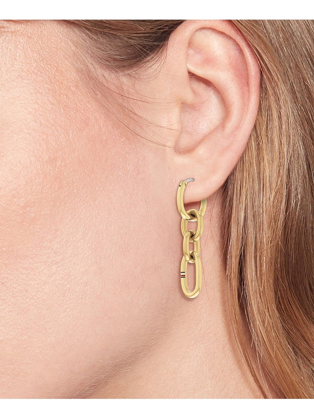 Tommy Hilfiger Circular Drop Earrings-picture-19