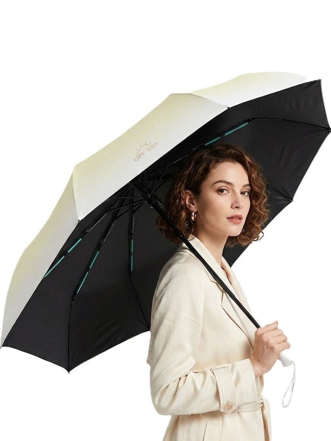 Alexvyan Automatic 3 Fold Colourblocked Umbrellas-image-42