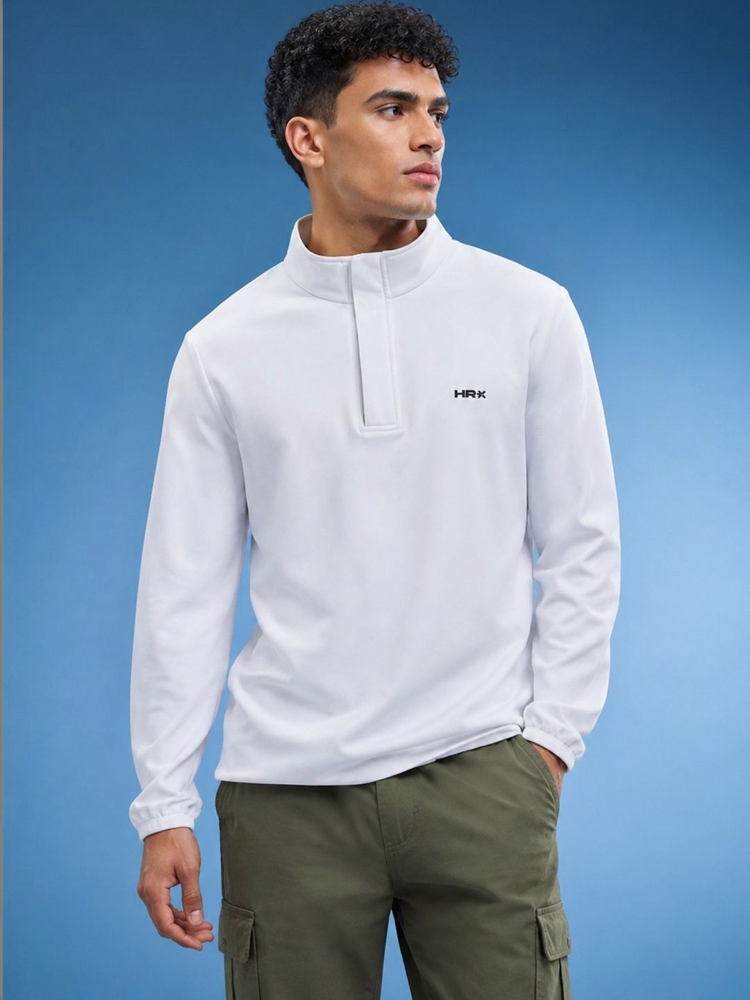 HRX by Hrithik Roshan Men High Neck Sweatshirt-image-19