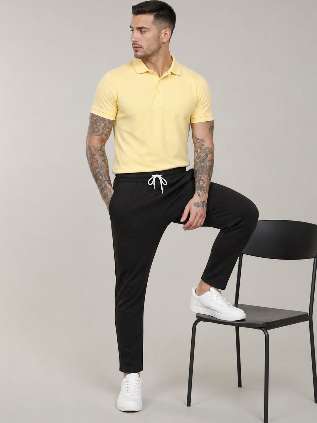 THE BEETEL HOUSE Men Regular Fit Training Track Pants-picture-23