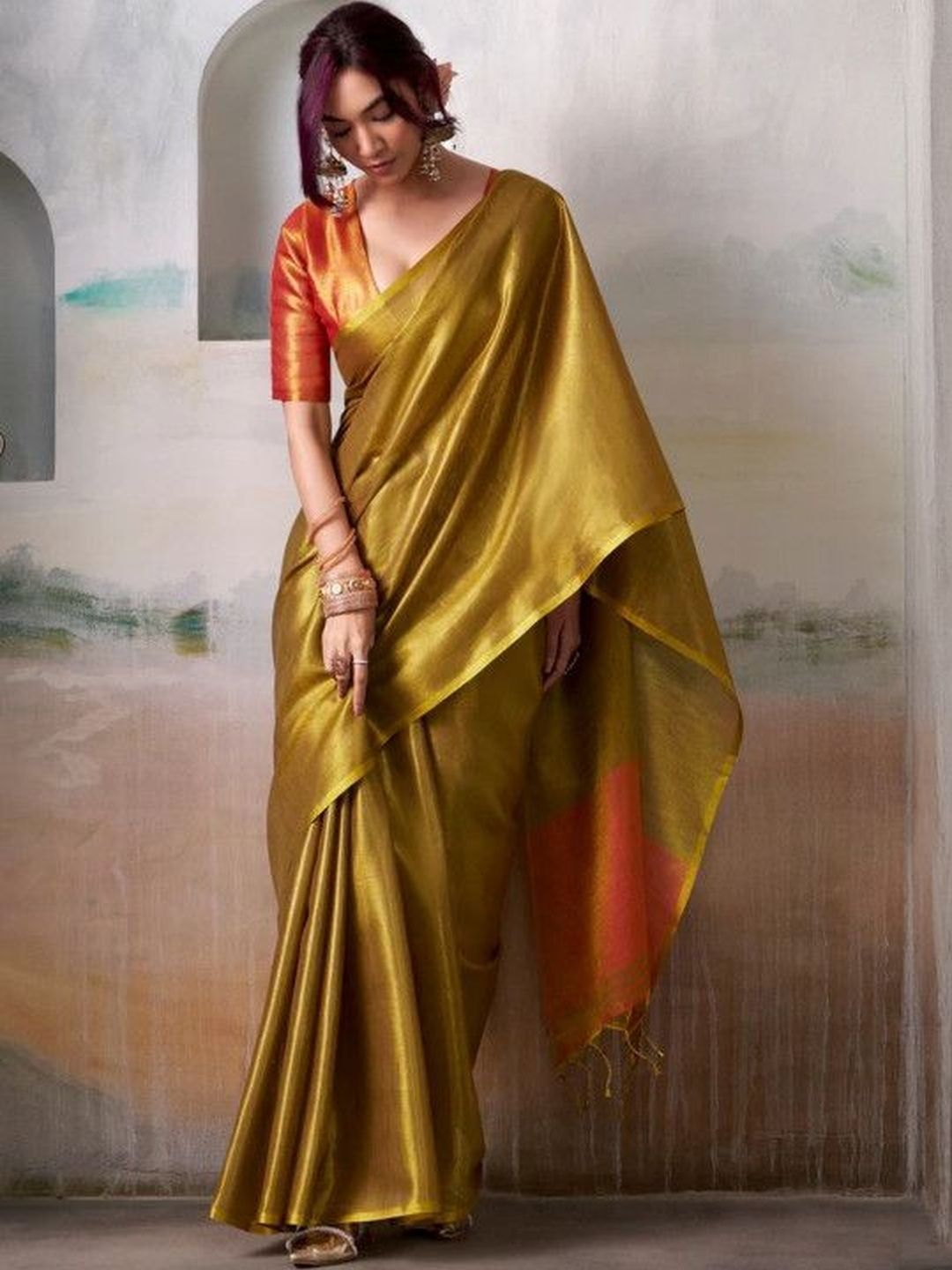 Sangria Tissue Saree-picture-54
