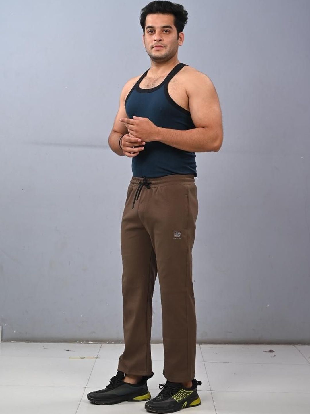 Global Jeans Mid-Rise Straight Lounge Pants-image-38