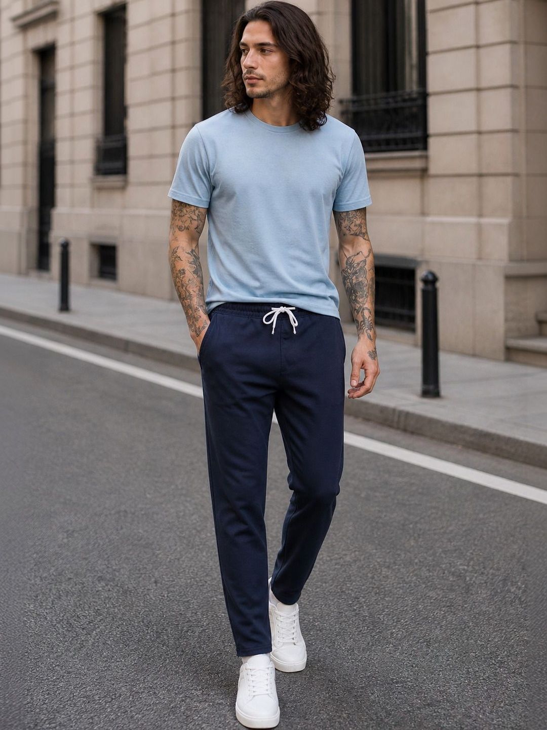 THE BEETEL HOUSE Men Regular Fit Training Track Pants-picture-35