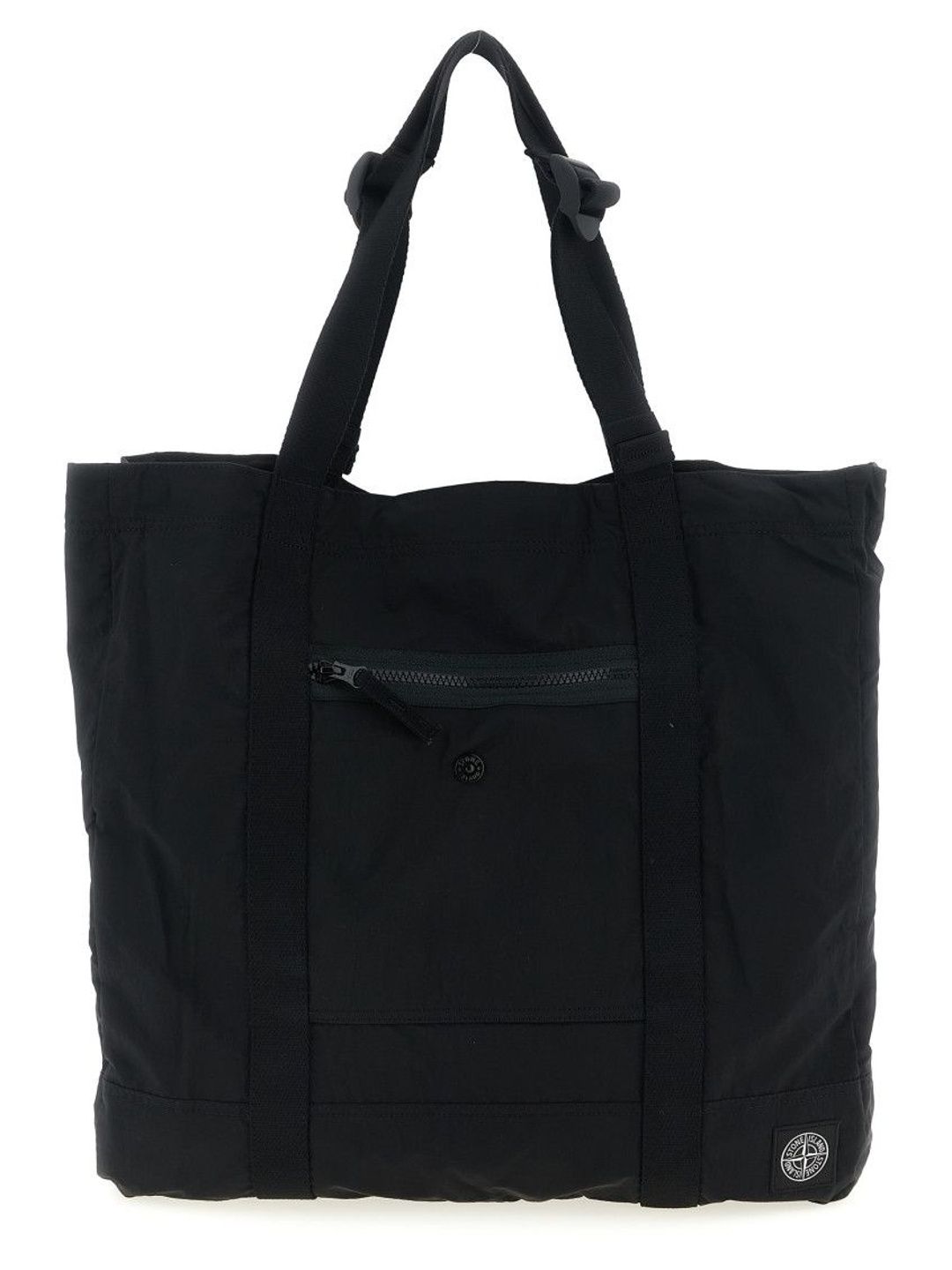 stone island Black Logo Large Tote-picture-58