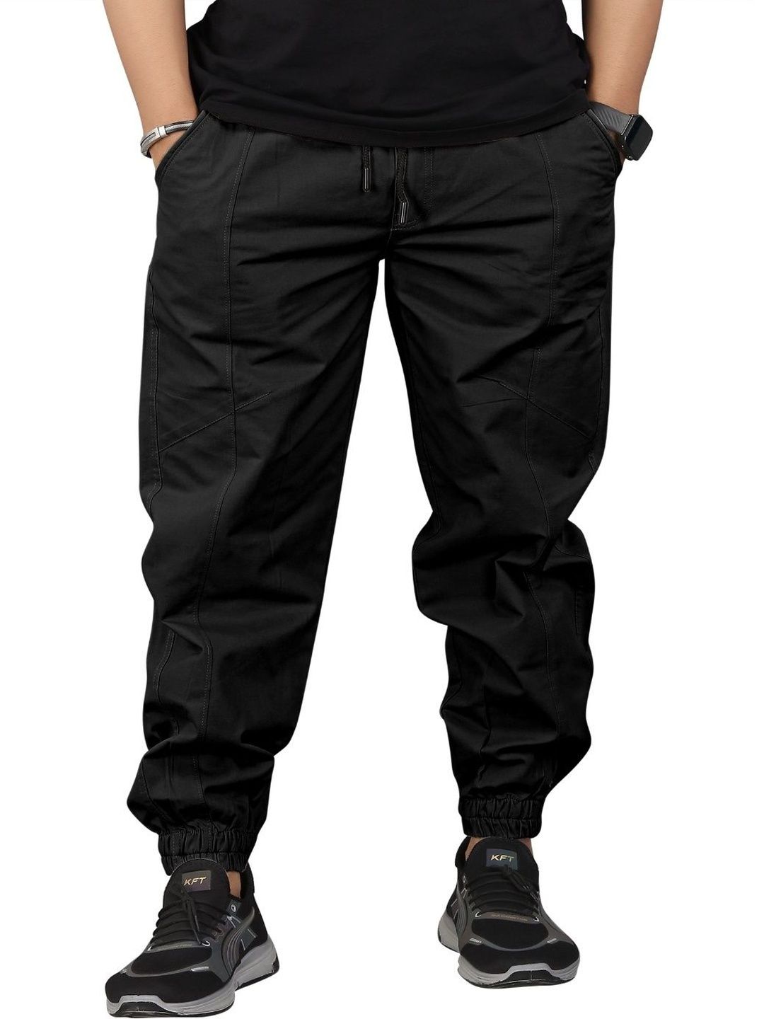 R.Code by The Roadster Life Co. Men Comfort Trousers-picture-57