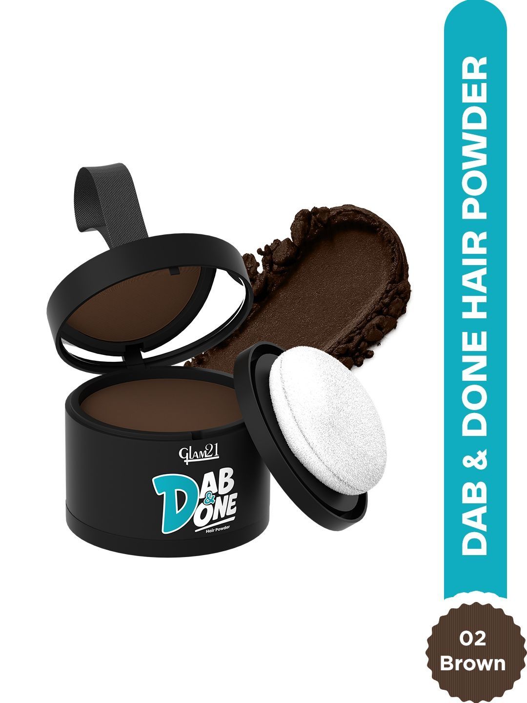 GLAM21 Dab & Done Hair Powder - 5 g - Brown-image-44