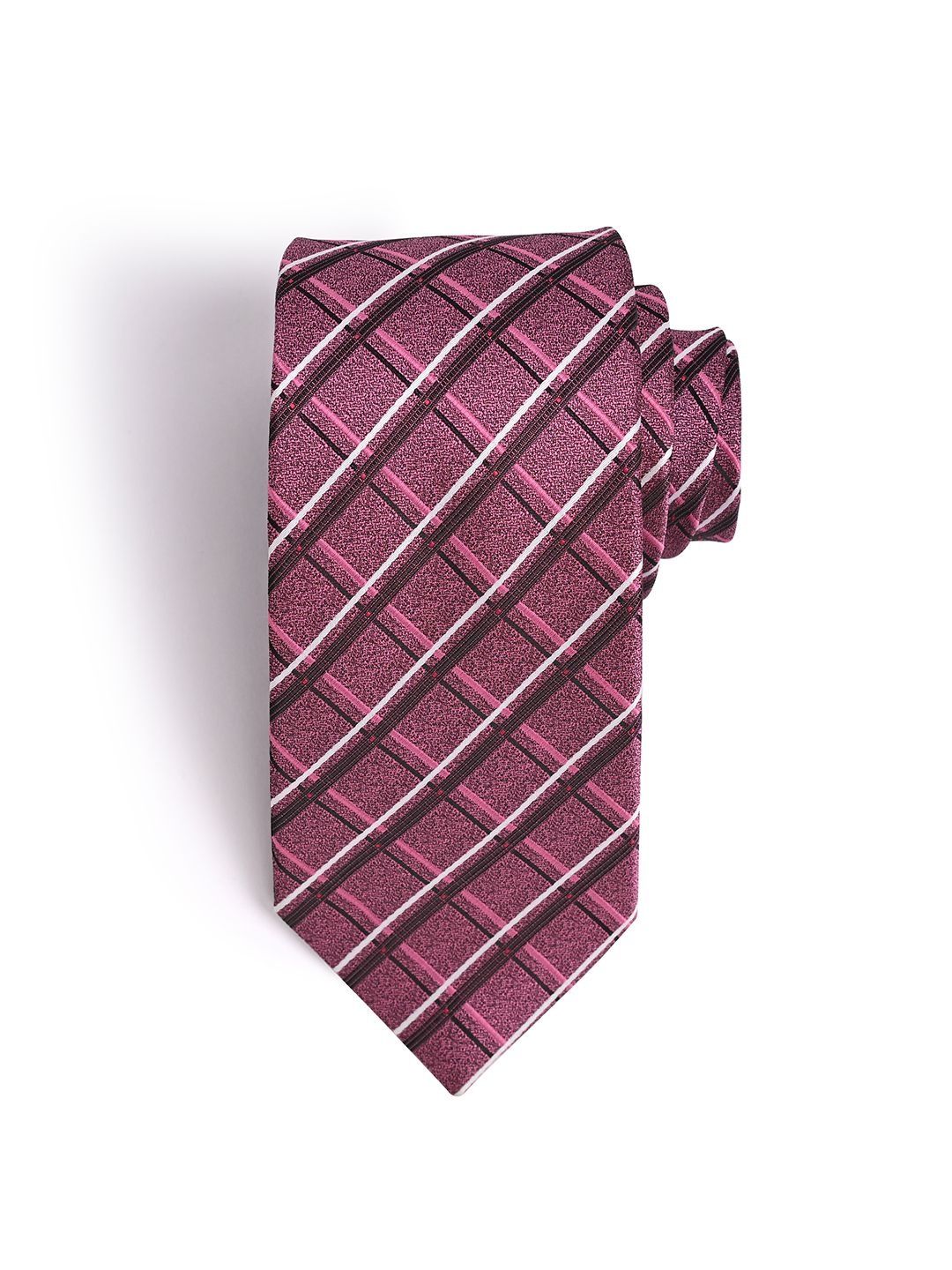 Cazzano Men Checked Skinny Tie-picture-12