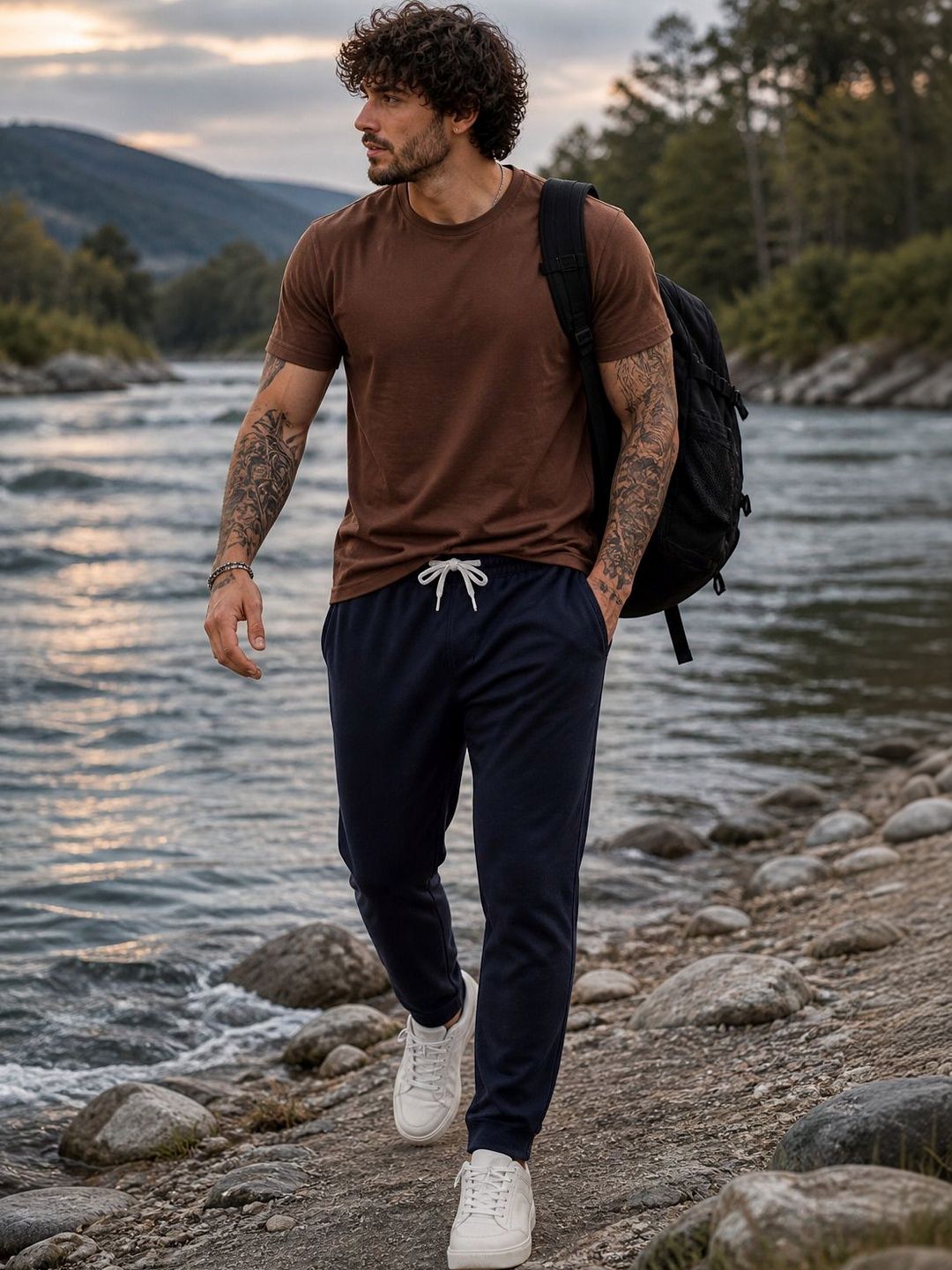SAM AND GEO Men Regular Fit Training Joggers-picture-23