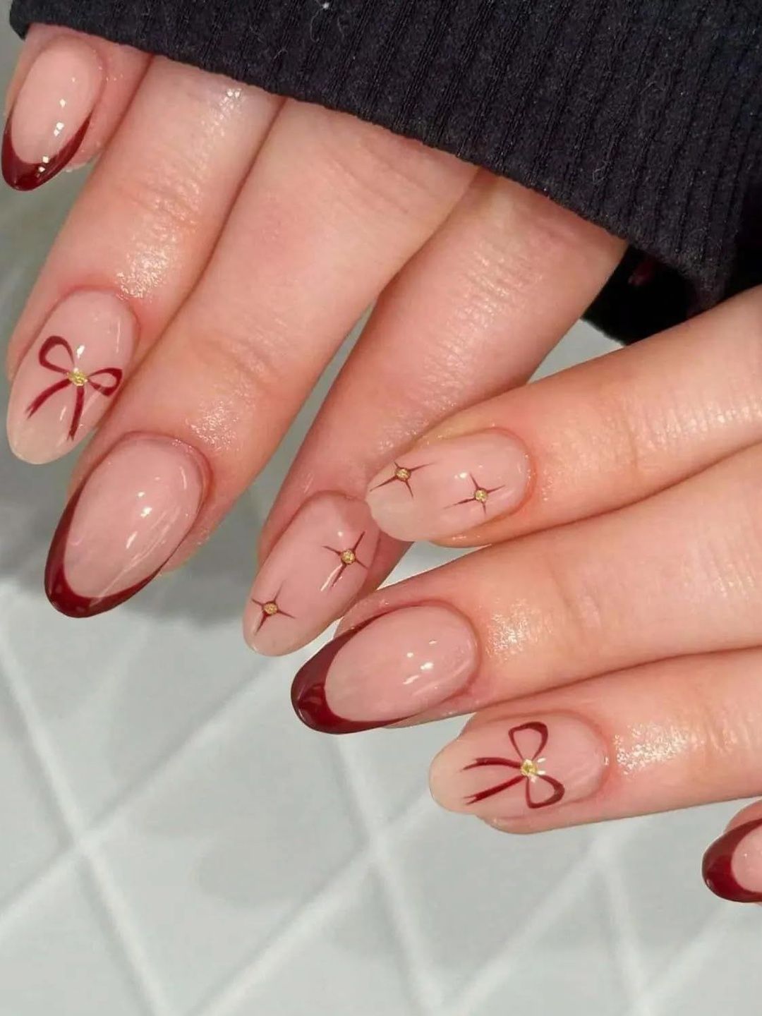 Nakhi Set Of 24 Reusable Artificial Press On Nails With Kit-picture-24
