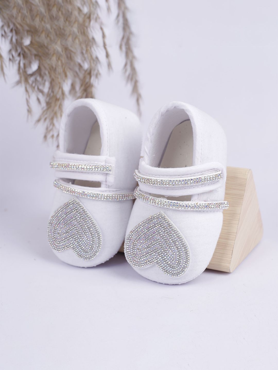 COCO CANDY Unisex Kids Cotton Booties-image-2
