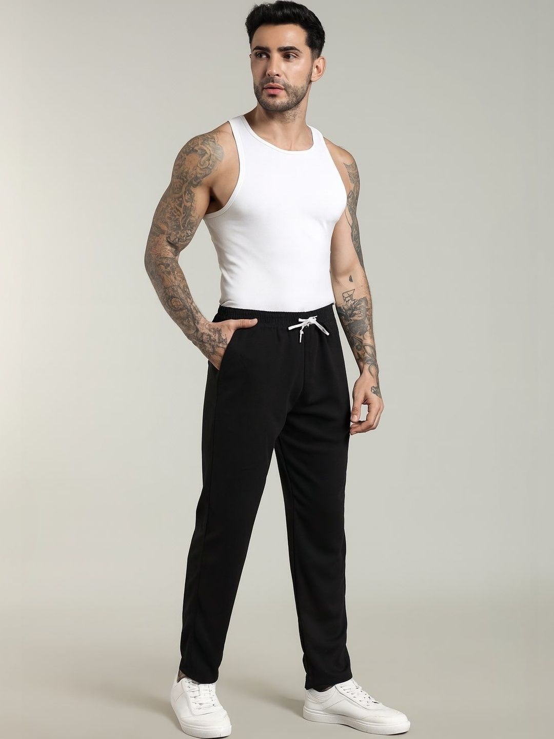 SAM AND GEO Men Regular Fit Training Track Pants-picture-37