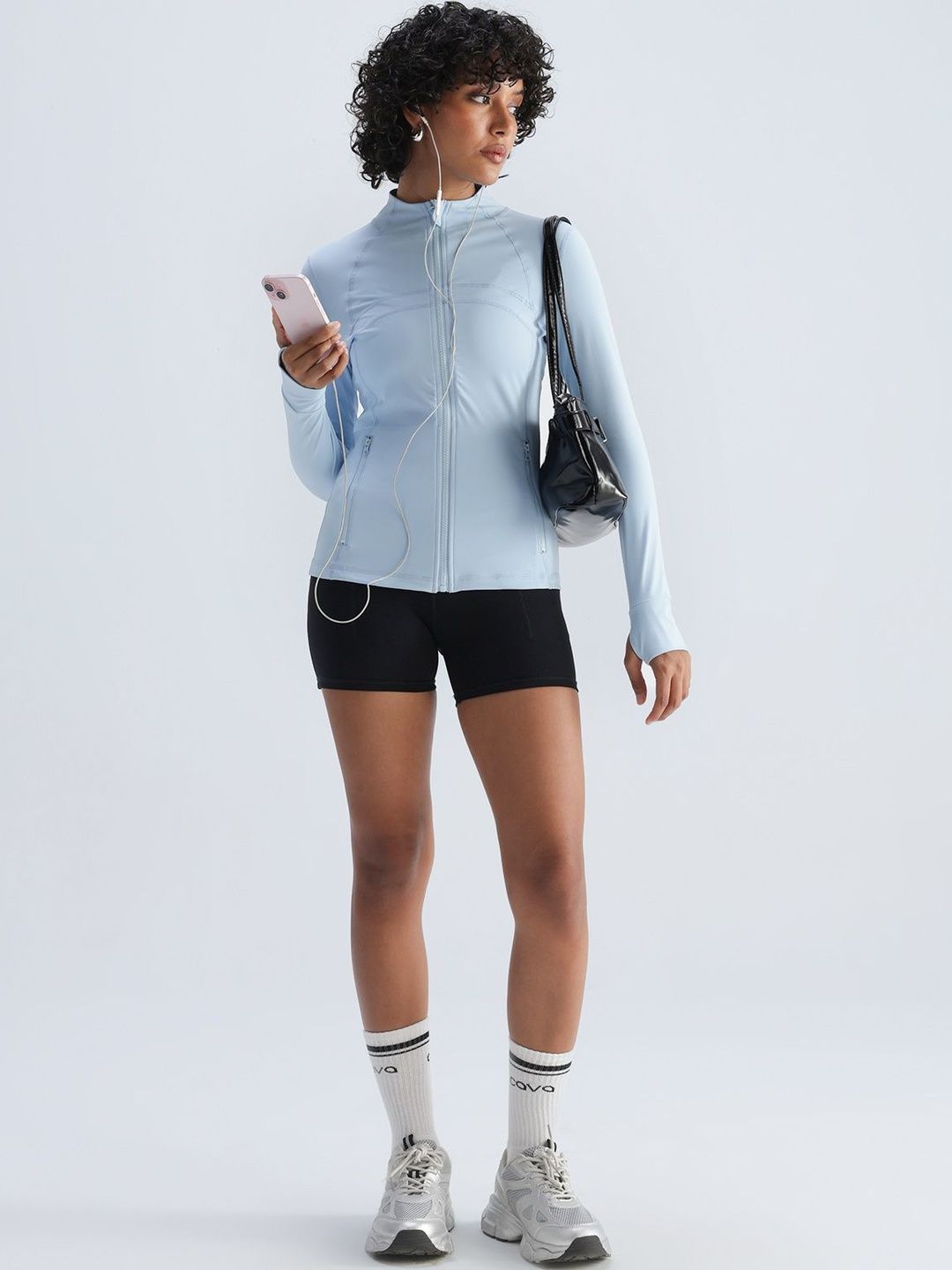 CAVA Women Washed Lightweight Training or Gym Sporty Jacket-picture-15