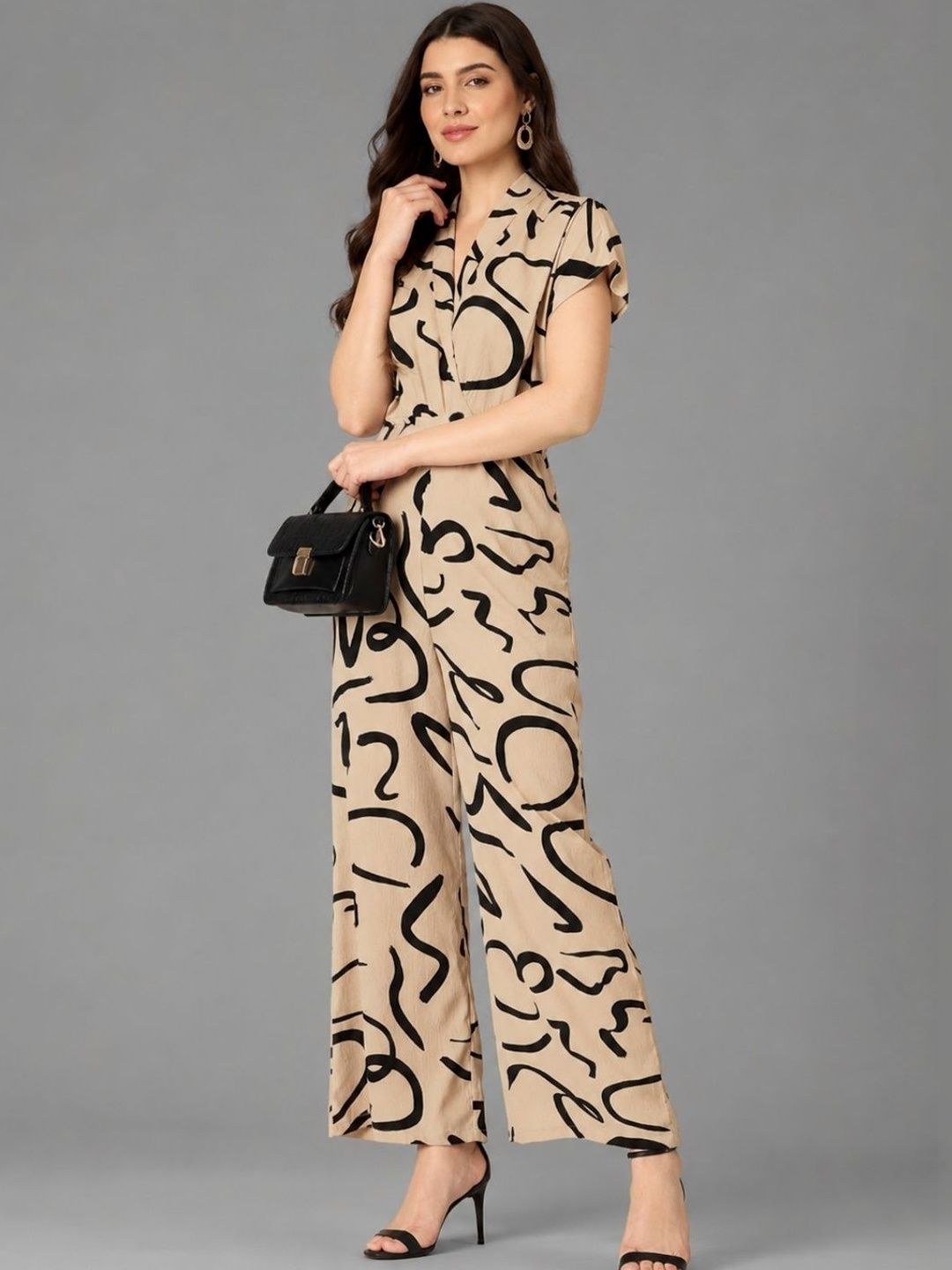 Mast & Harbour Printed Basic Jumpsuit-picture-33