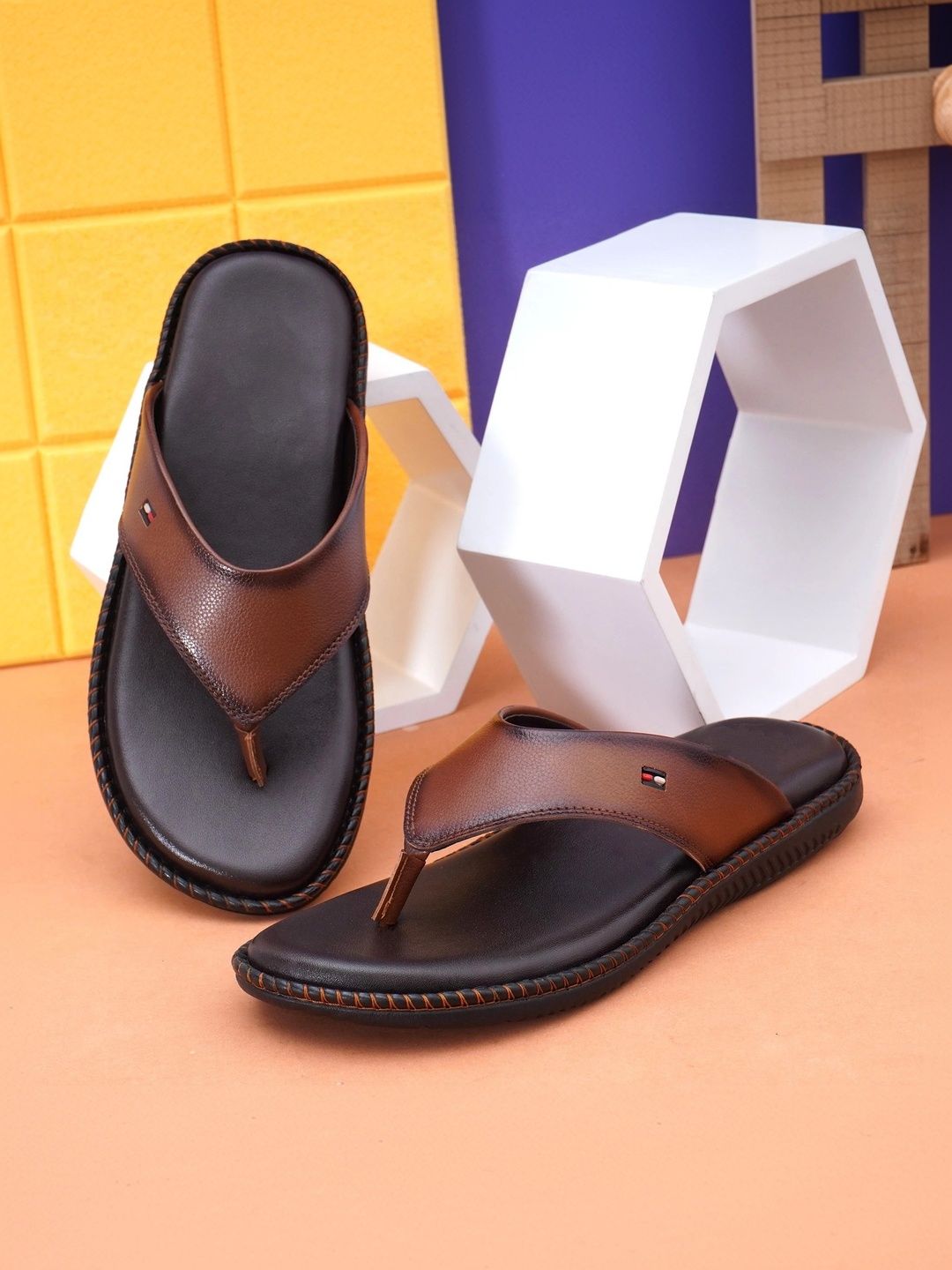 Feet King Men Thong Flip-Flops-picture-49
