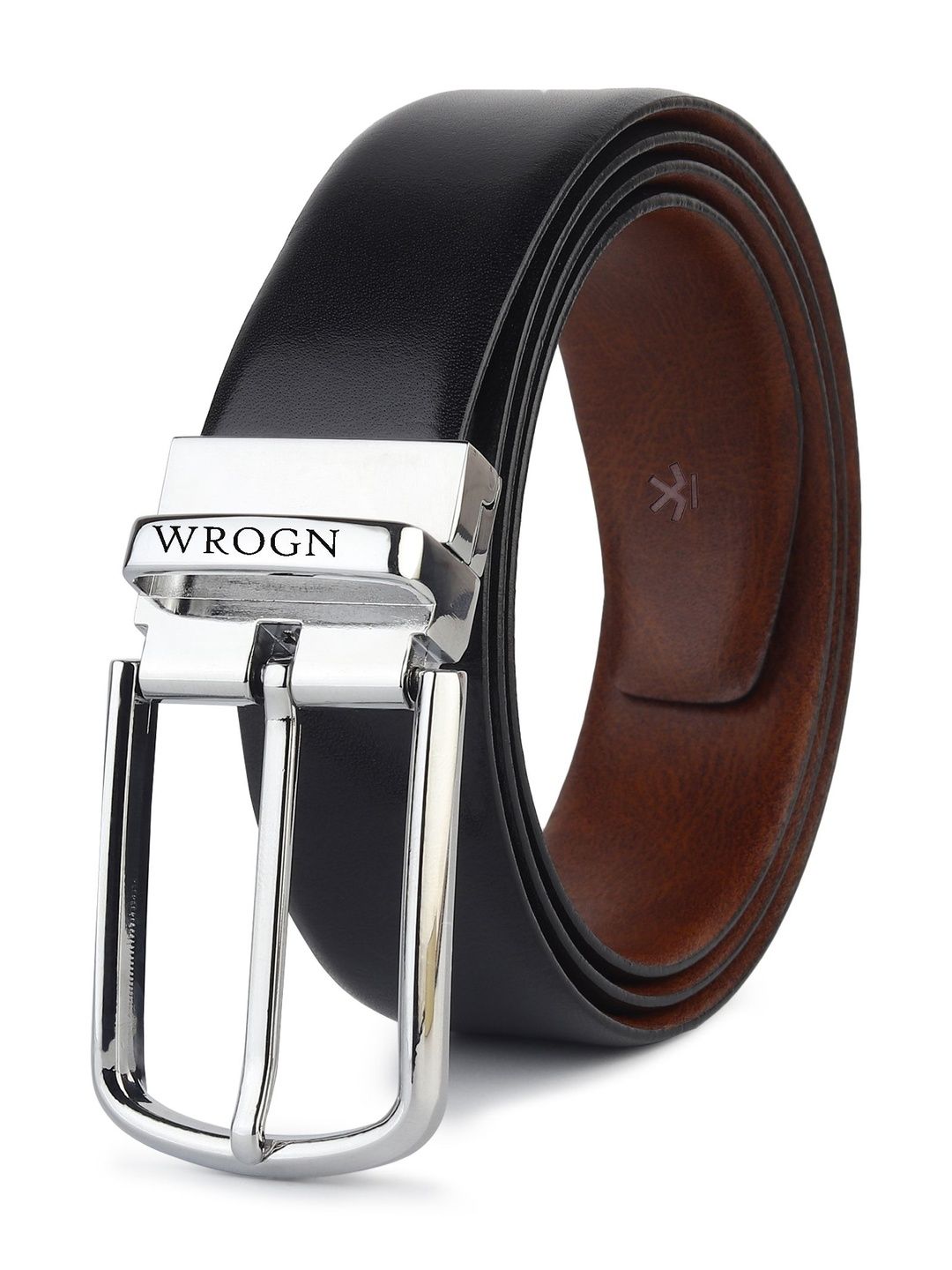 WROGN Men Leather Reversible Belt-picture-35