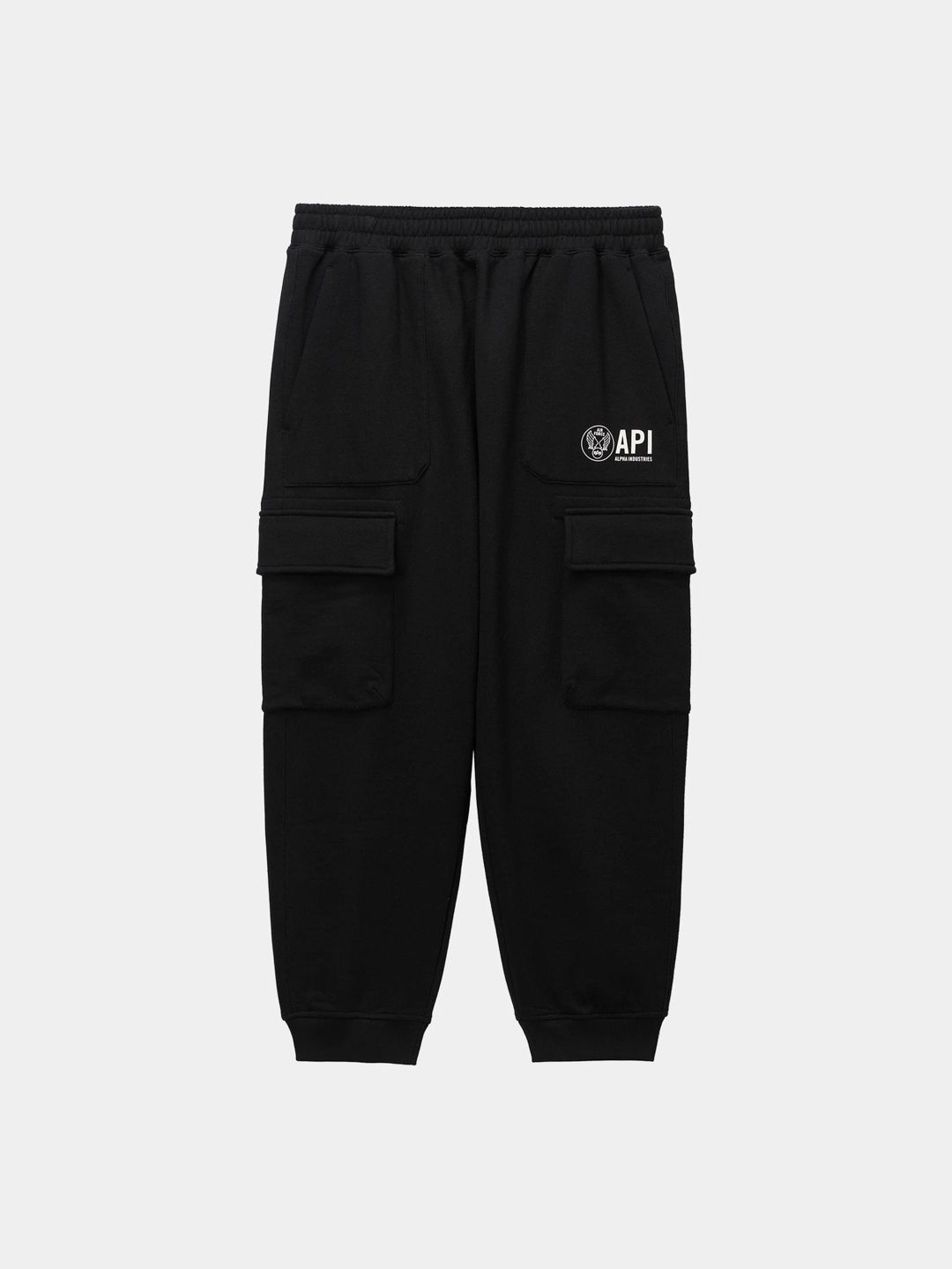 ALPHA INDUSTRIES Unisex Solid Relaxed Cotton Cargos-picture-14