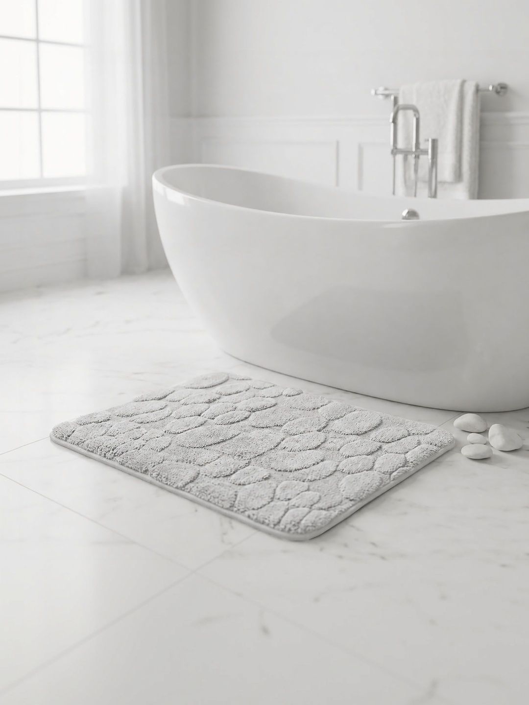LUXEHOME INTERNATIONAL Microfibre Bath Rugs-image-38