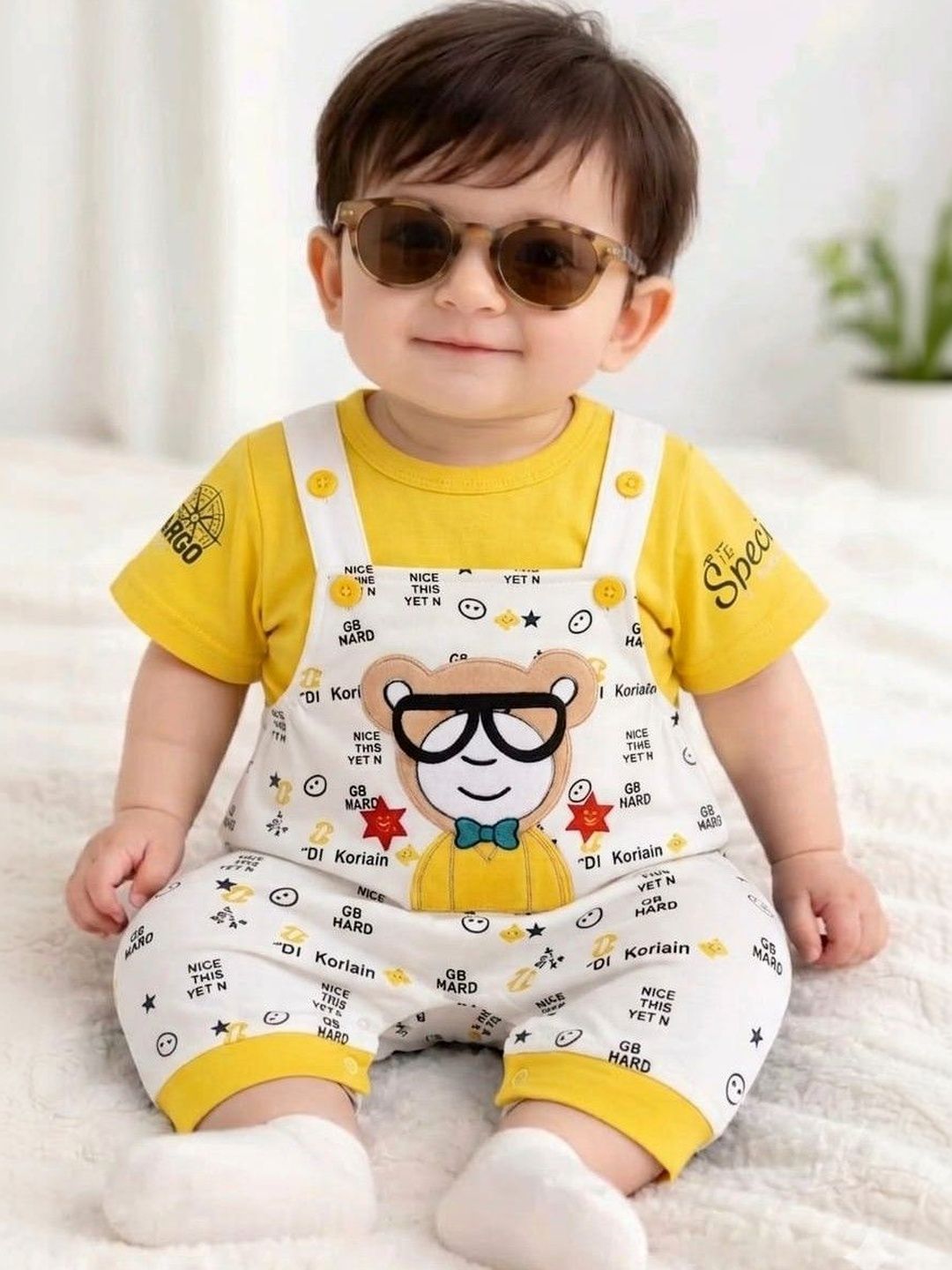 NEMI CREATION Infants Printed Cotton Rompers-picture-45