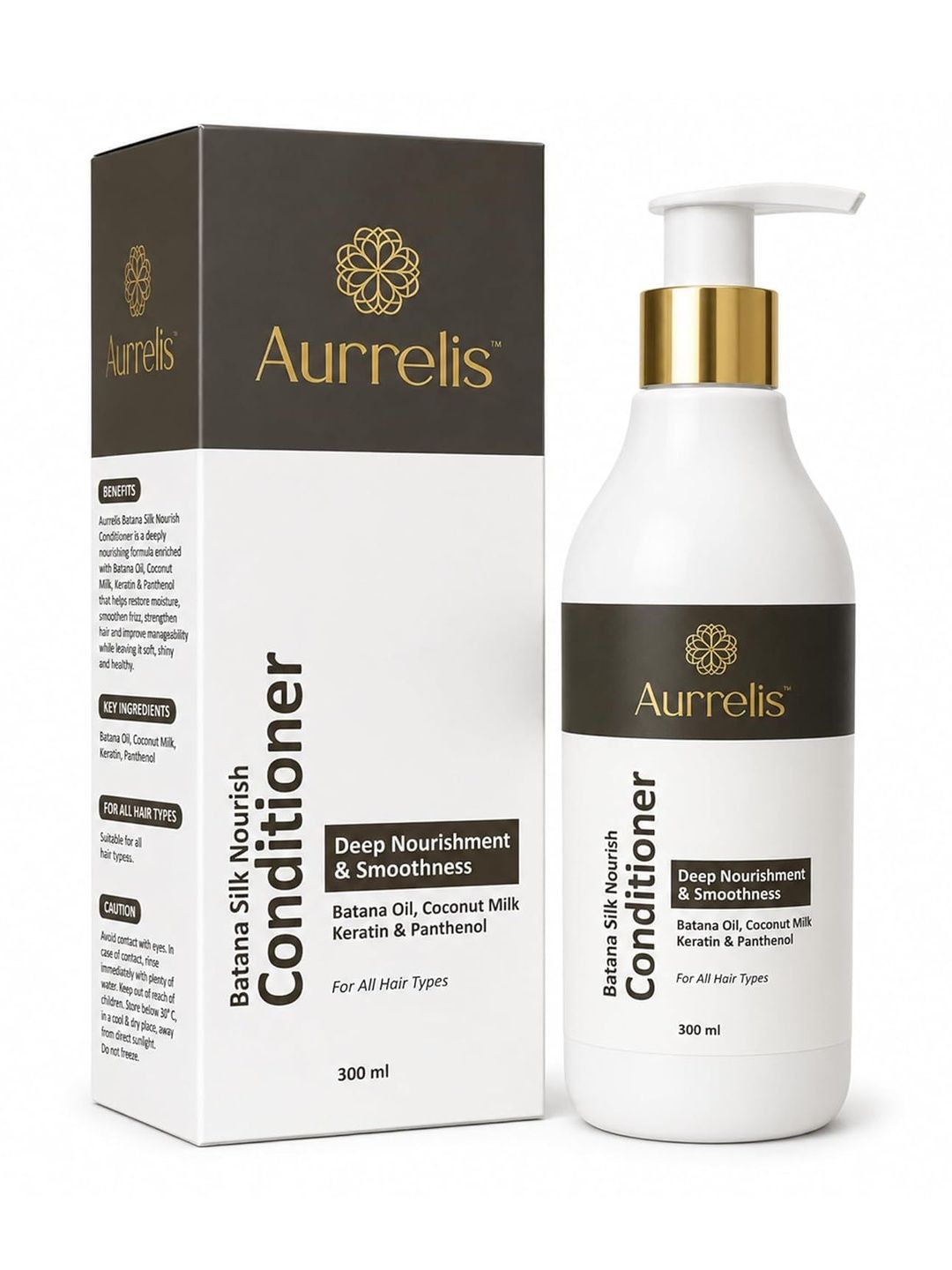 Aurrelis Batana Silk Coconut Conditioner - 300 ml-picture-10