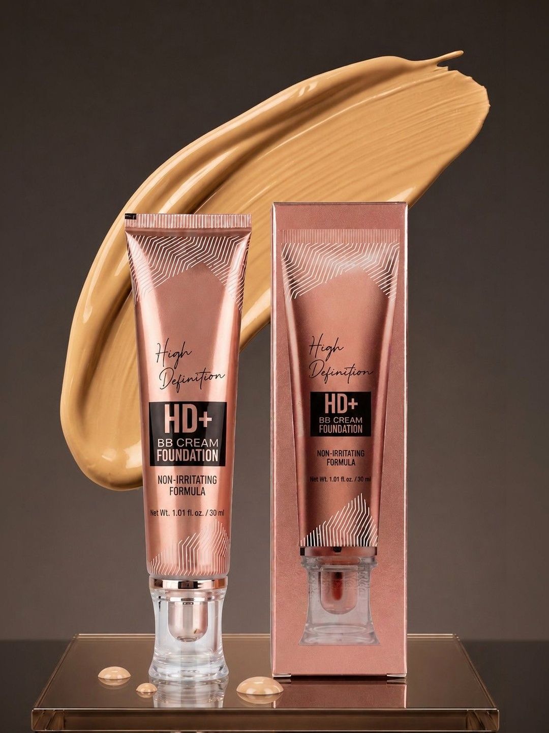 PHIZLLER HD+ BB Cream Foundation - 30 ml - Ivory-image-28