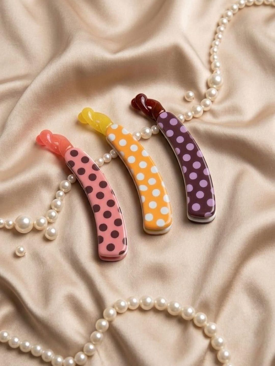 Radhya Accessories Women Set of 3 Banana Clip-picture-11