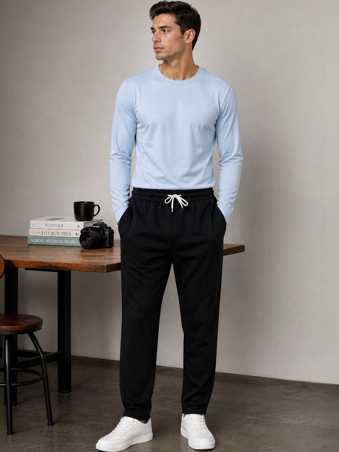 SAM AND GEO Men Regular Fit Training Track Pants-picture-21