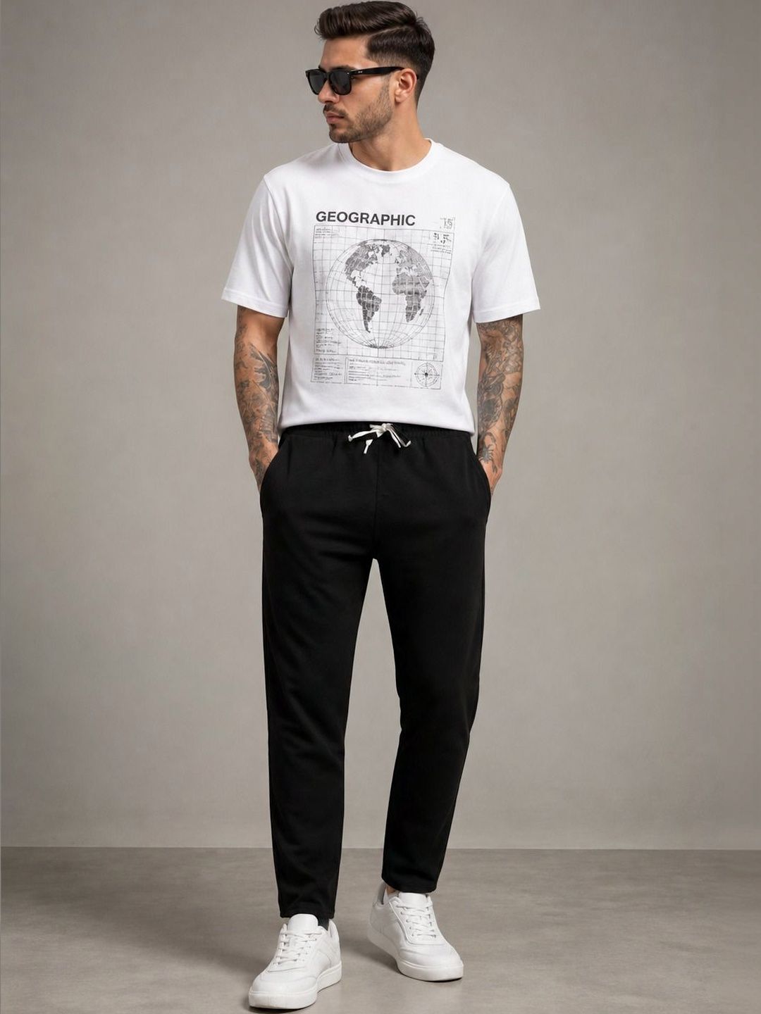 SAM AND GEO Men Regular Fit Training Track Pants-picture-15