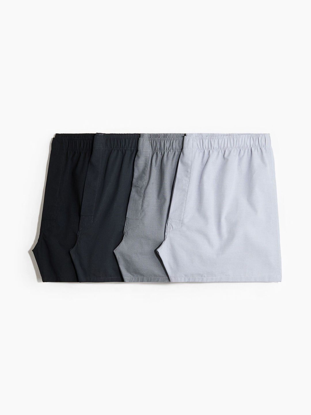 H&M 4-pack Woven Boxer Shorts-picture-34