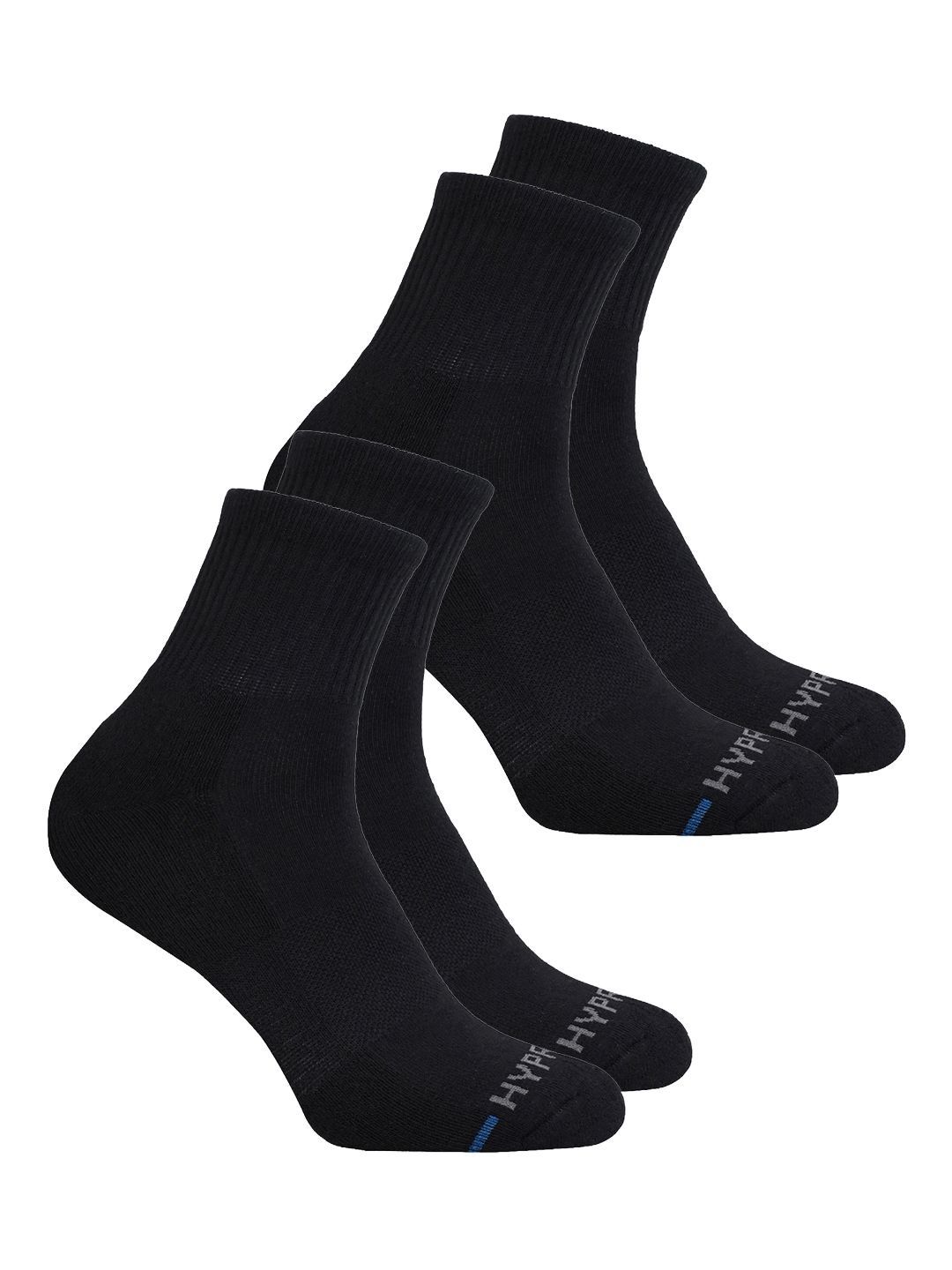 HYPR FIT Unisex Pack of 2 Cotton Above Ankle Socks-picture-36