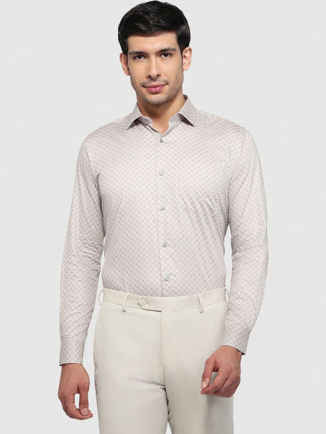 Raymond Men Printed Formal Shirt-picture-24
