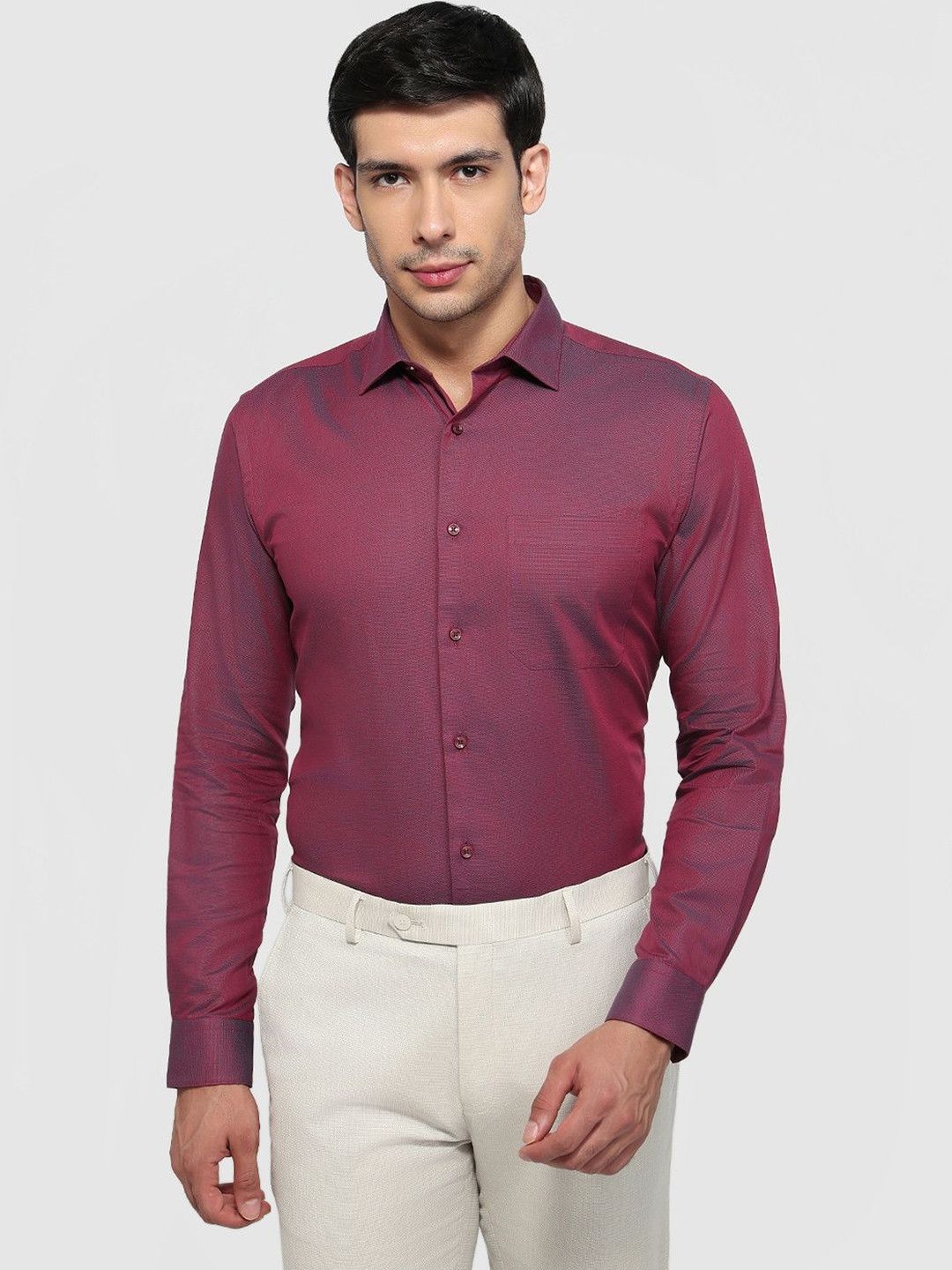 Park Avenue Men Slim Fit Formal Shirt-picture-11