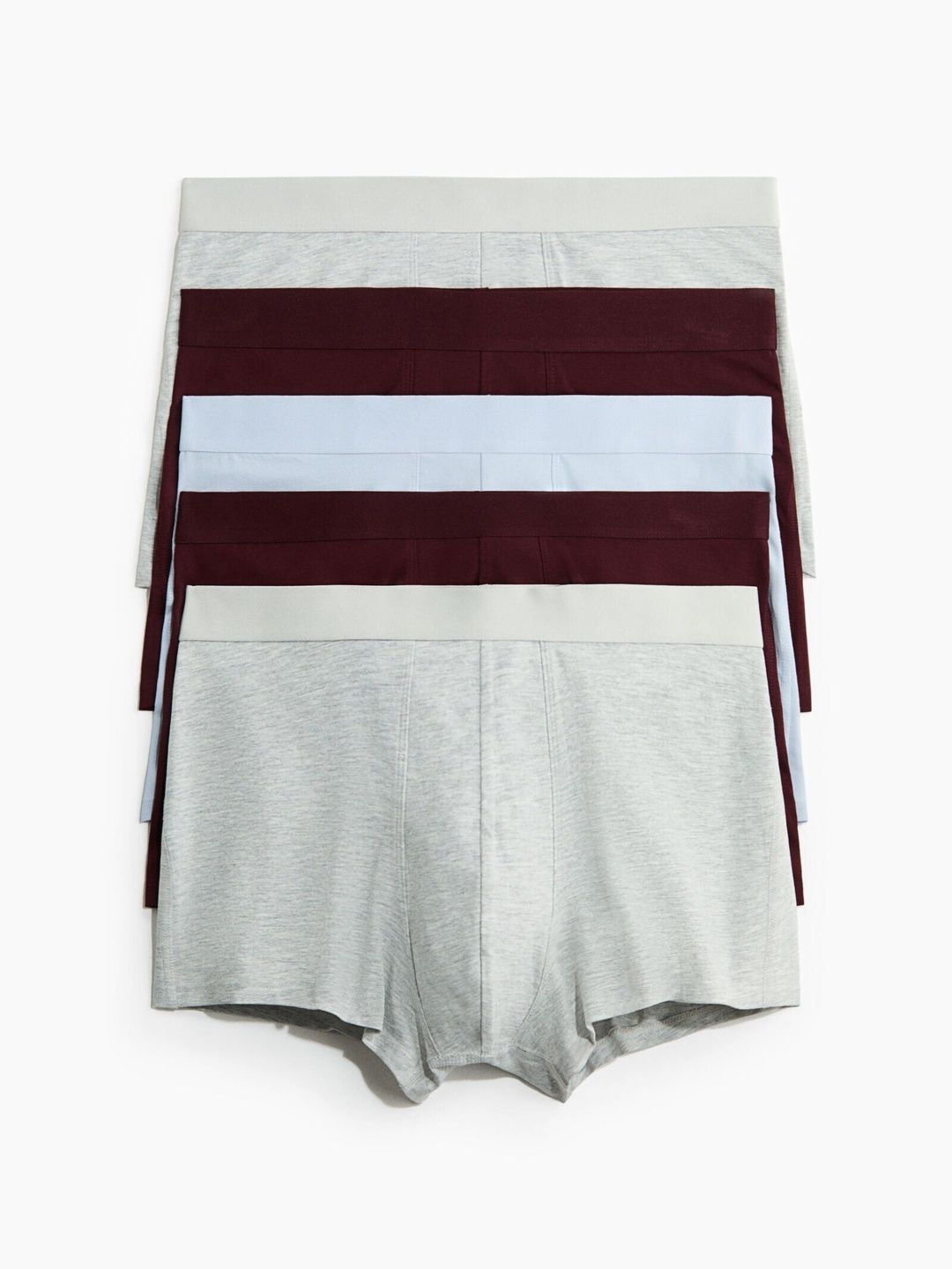 H&M 5-pack Short Trunks With Lycra-picture-11