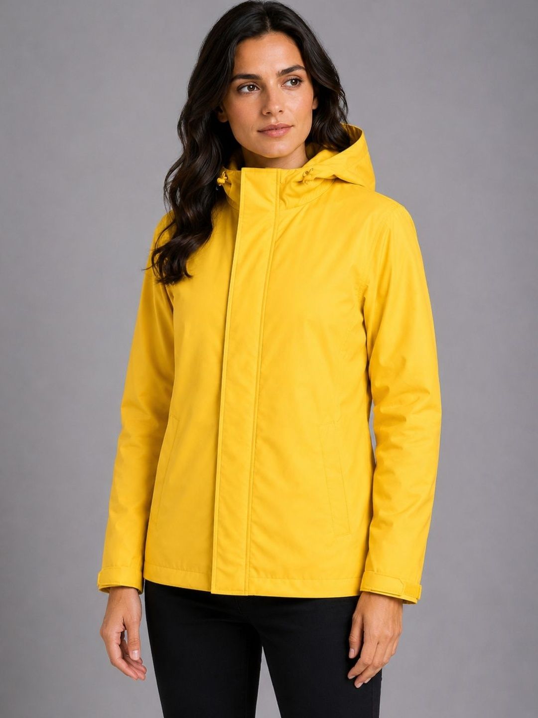 HOUSE OF VEDAS Waterproof Hooded Rain Jacket-picture-56