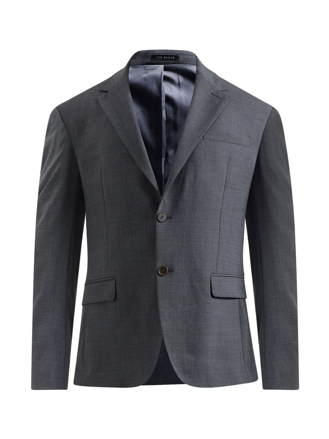 Ted Baker Men Charcoal Panama Blazer-picture-53