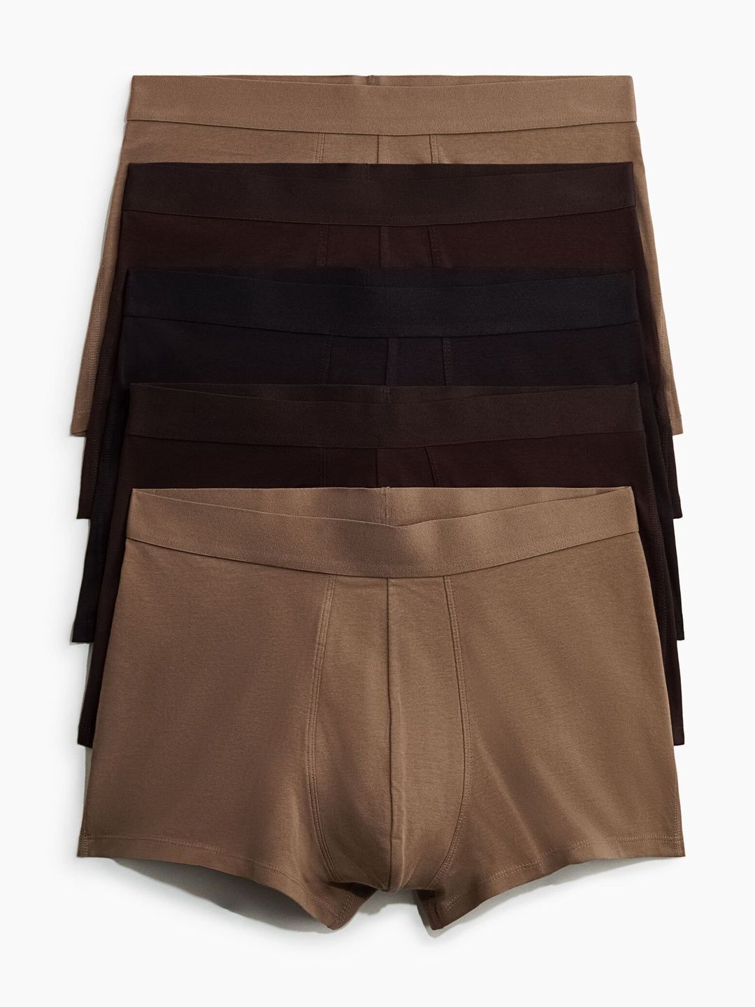 H&M 5-pack Short Trunks With Lycra-picture-25